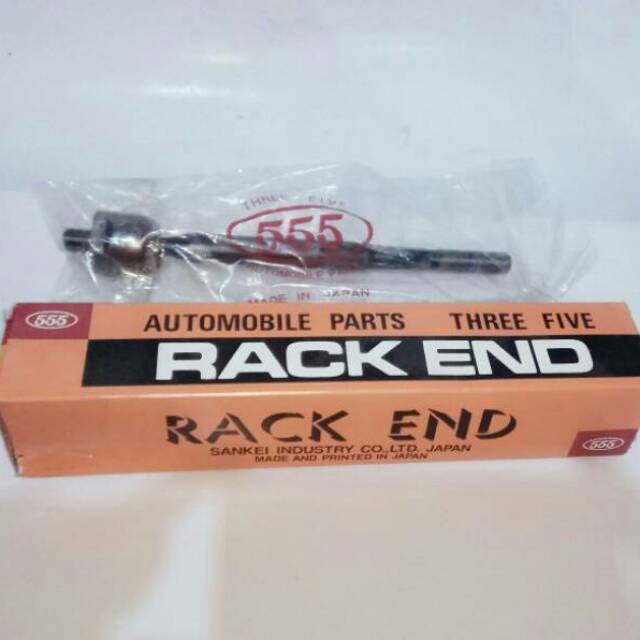 Rack end Vios New,  Yaris merk 555 asli tahun 2007-2012