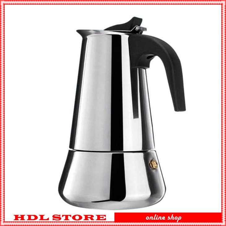 LR47 Teko Coffee Teko Kopi Expresso alat pembuat kopi ciri khas Italy Moka Pot Manual Coffee