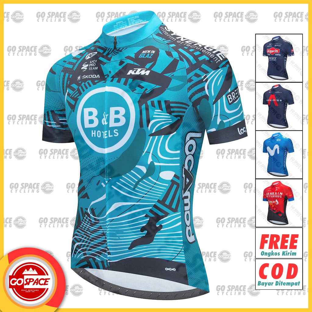 JERSEY SEPEDA B&B TEAM ROADBIKE BAJU RB CYCLING PRIA WANITA MTB 2021