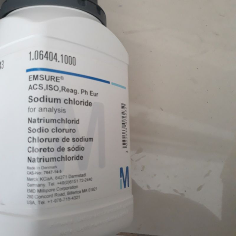 SODIUM CHLORIDE FOR ANALYSIS EMSURE