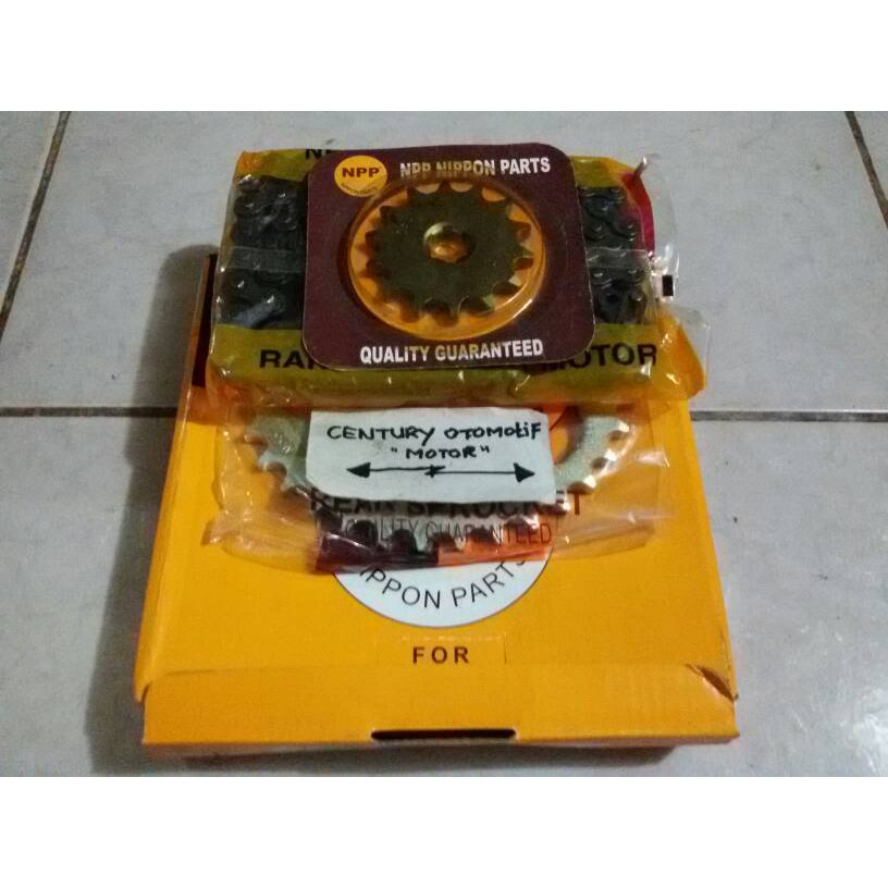 GEAR SET SHOGUN 110 TZZ.