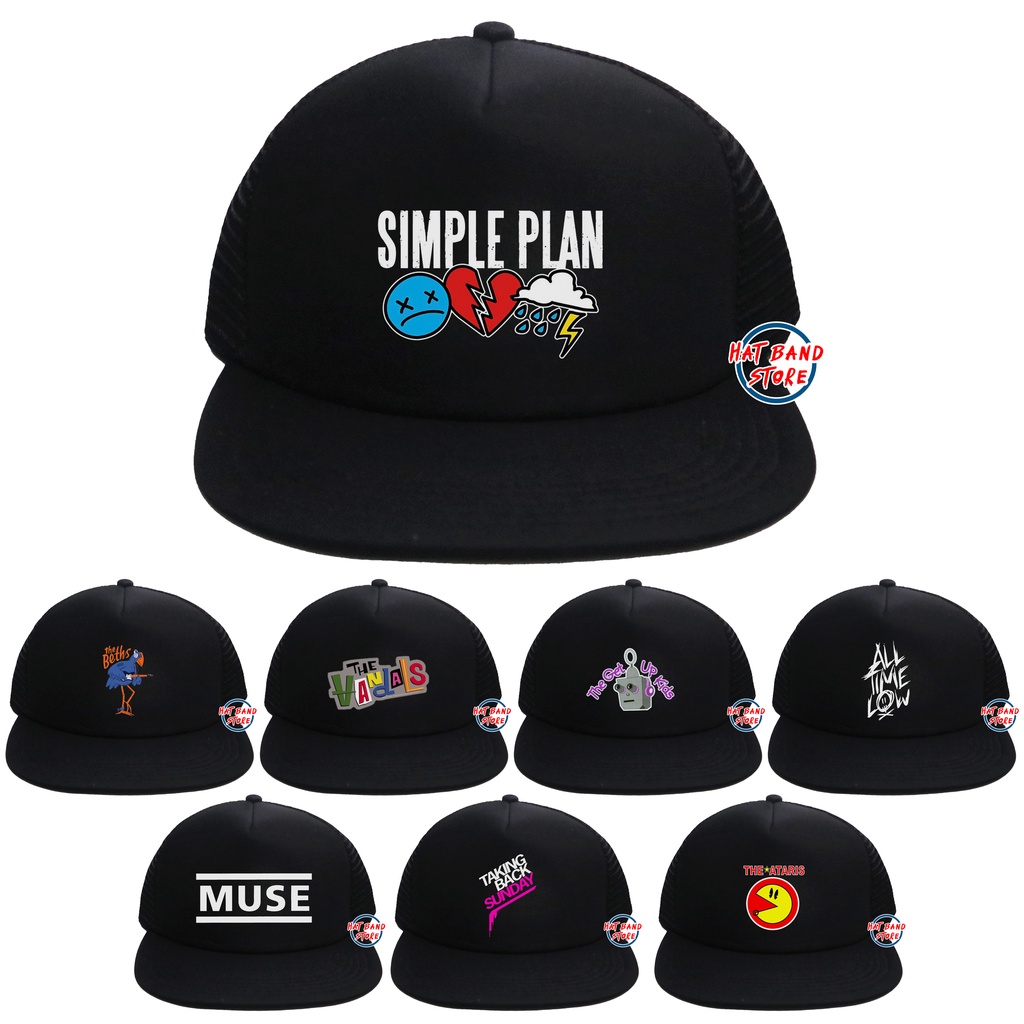 Topi Band / Topi Band Pop Punk / Topi Band Pop Punk Part 3 / Topi Trucker / Topi Snapback / Topi Jar