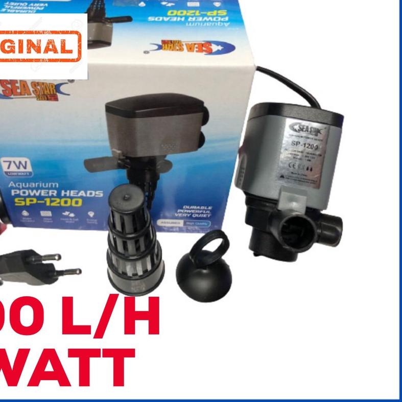 GINGA GA 1200 - Power Head Pompa Filter Air Celup Aquarium GA1200