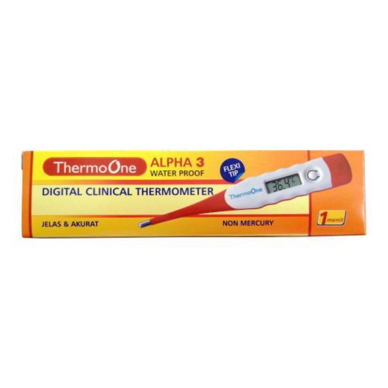 Thermometer Digital ThermoOne Alpha 3 /Termometer badan ONE MED