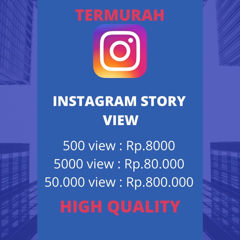 Instagram Story View Termurah Bergaransi Shopee Indonesia
