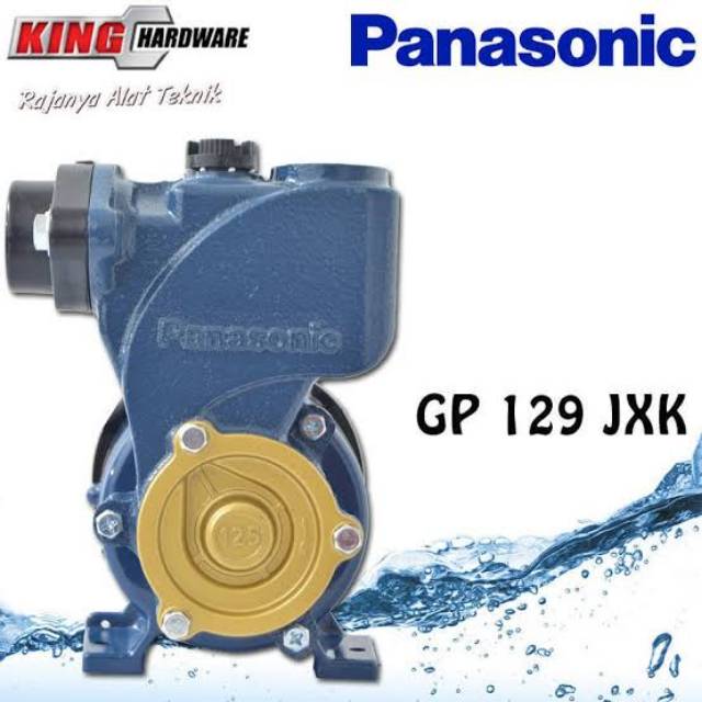 POMPA AIR PANASONIC GP 129 JXK 129J WATER PUMP SUMUR DANGKAL NON OTOMATIS MANUAL GARANSI SNI MURAH