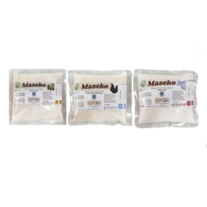 

Maseko Refill Kaldu Organik Sapi/Ayam/Jamur Non MSG lingkar Organik 100gr