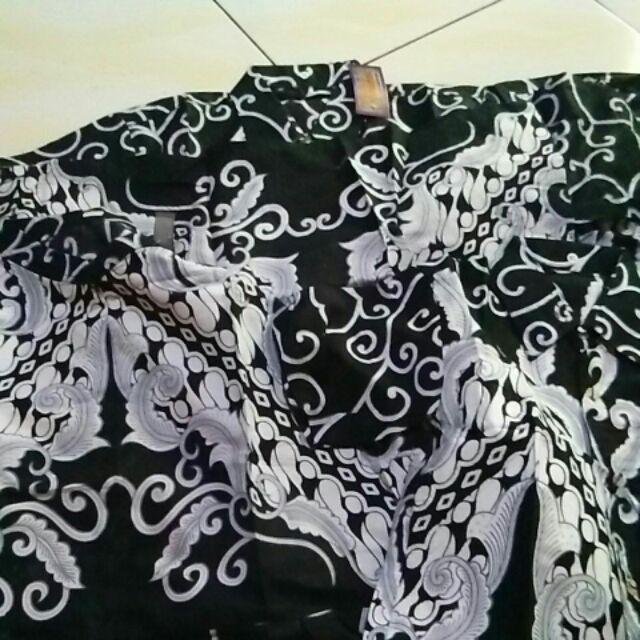 Batik Couple Keluarga Sania Ruffle Ori Ndoro Jowi Garansi Termurah