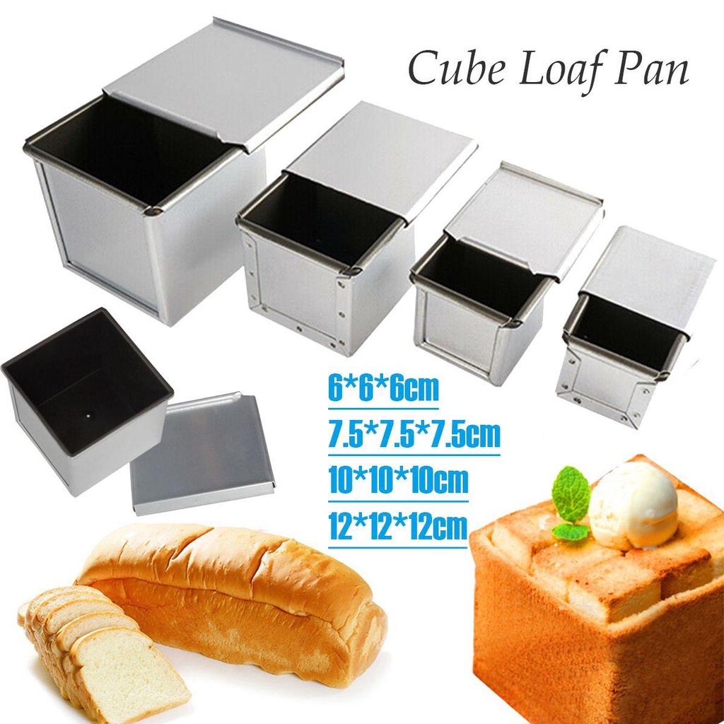 Cetakan Roti QUINTON Anti Lengket Persegi Dessert Making Bakeware Dapur Kue Loaf Pan