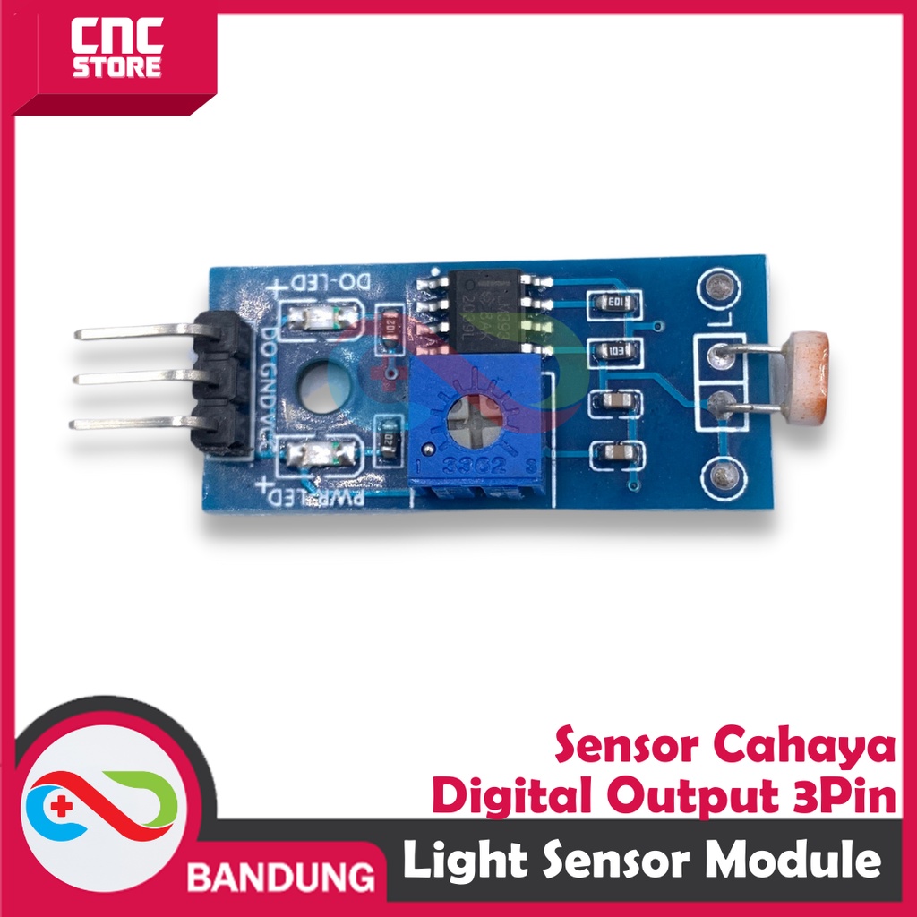 PHOTOSENSTIVE LIGHT LDR RESISTANCE SENSOR CAHAYA MODULE LDR MODULE