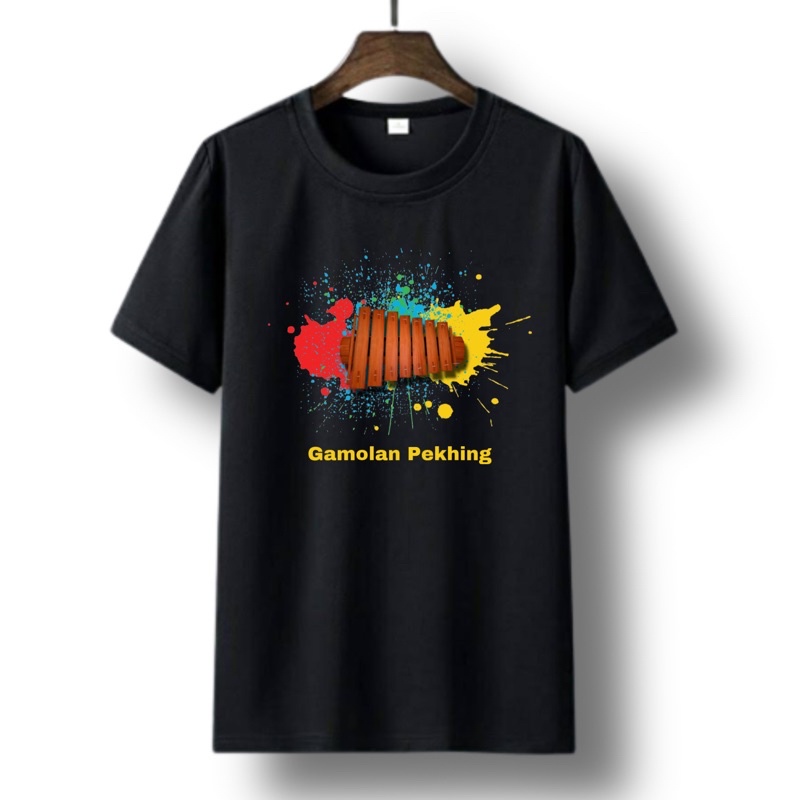Kaos Sikam / Gamolan pekhing / Kualitas Distro / Motif Lampung