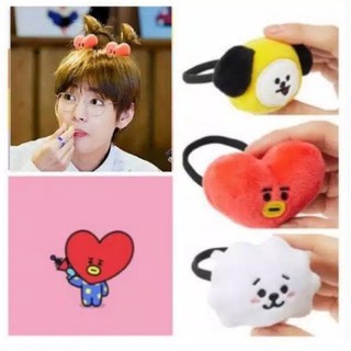 KARET IKAT RAMBUT  KPOP BTS BT21  Shopee Indonesia