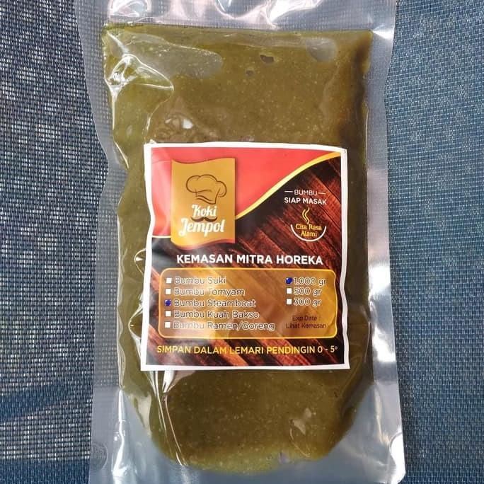 

hanya disini] Bumbu Masak Instant Steamboat Koki Jempol 1000 gr