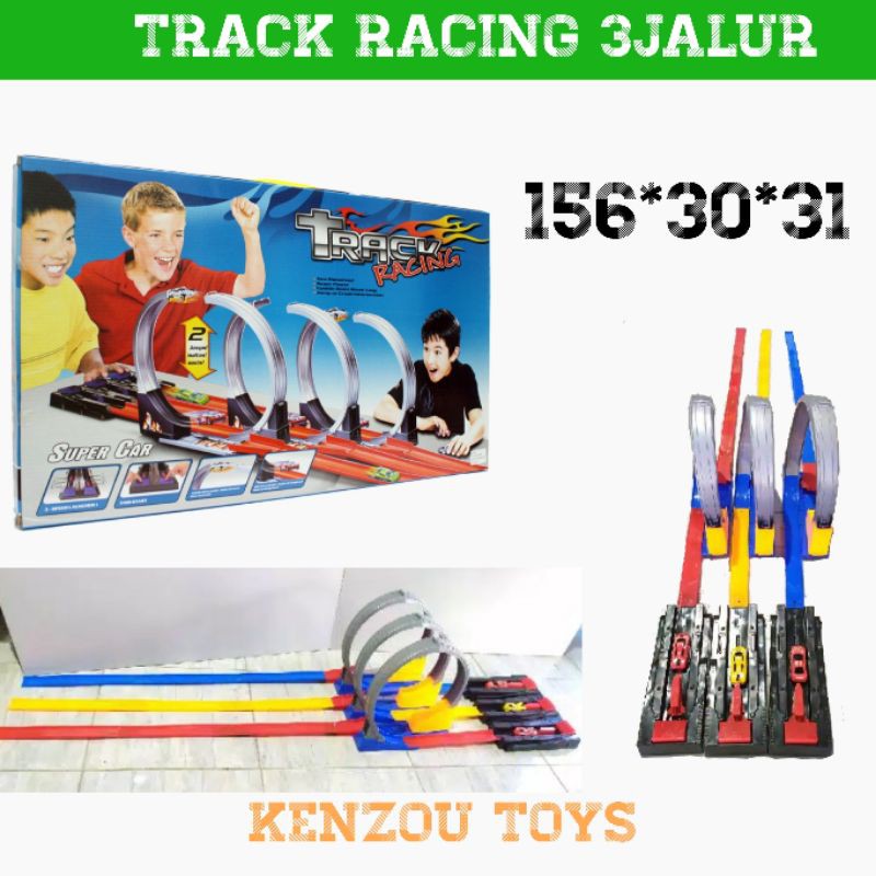 track racing 3jalur