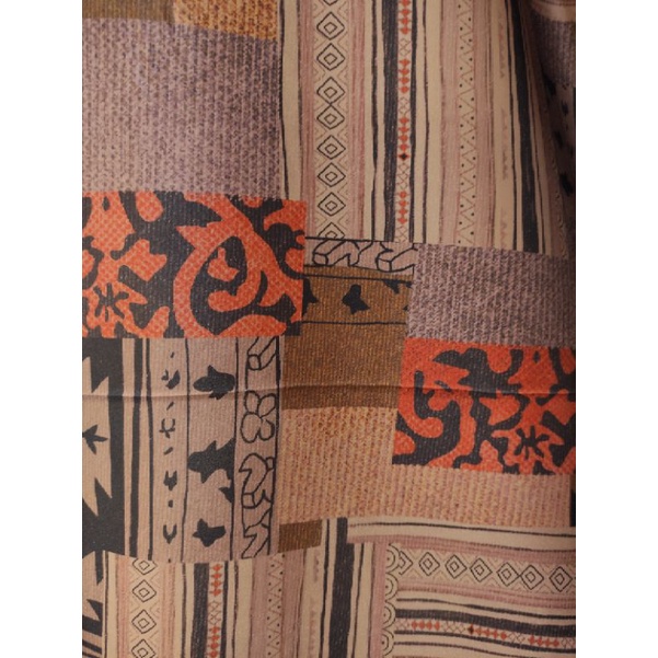 Kain Silky Sutra Motif Abstrak SPT-22265 B No 2 Premium