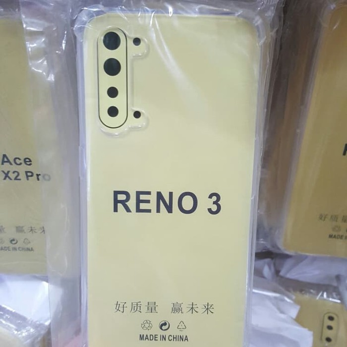 Anticrack Oppo Reno 4F 6 3 5 5F 2F A52 A53 A54 A74 A33 A92 A91 A95 Silikon Softcase Silikon Lembut