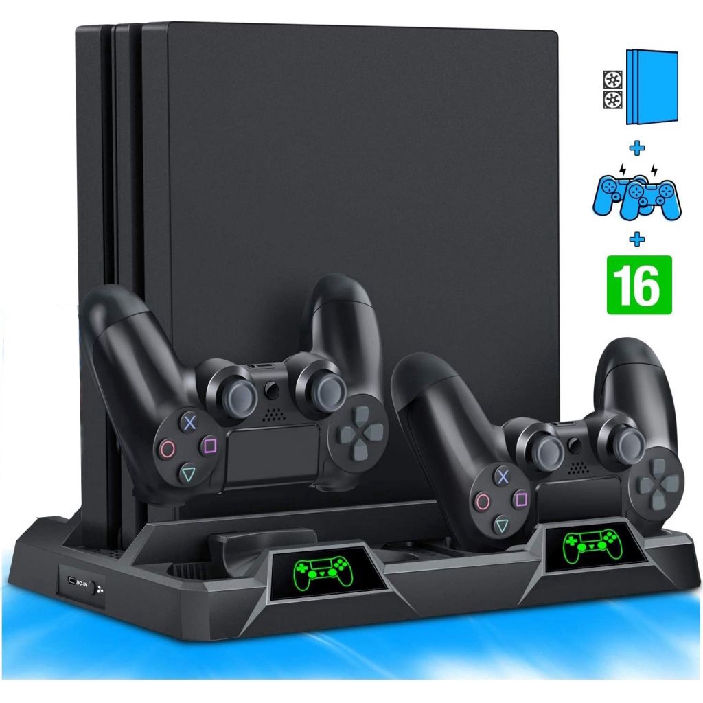 ps4 stand with fan