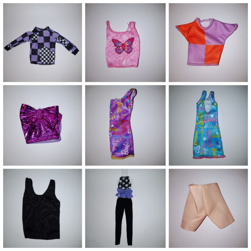 Barbie dan ken baju preloved disp3032