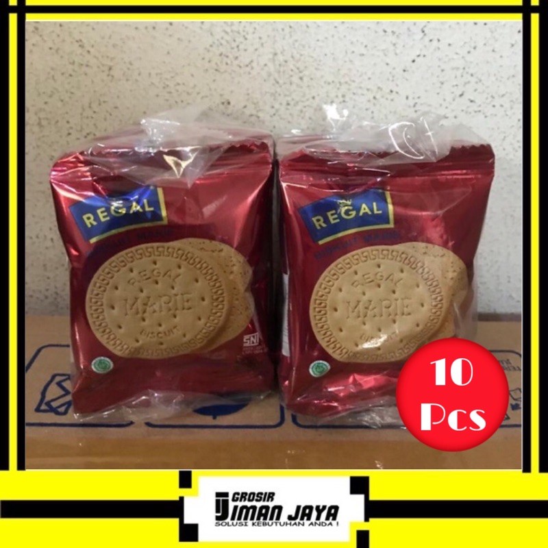 

Regal Marie Biscuit 1 Pak (10 Pcs)