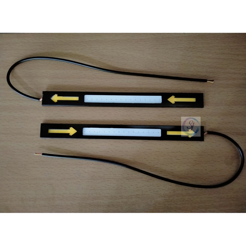 LAMPU LED DRL COB SEIN 17 CM ISI 2 PCS