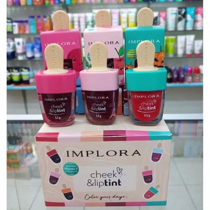 IMPLORA LIPTINT MATTE/ LIPTINT ICECREAM LONGLASTING