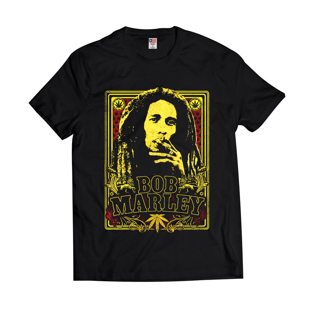 KAOS VINTAGE - BOB MARLEY RASTA CARD | KAOS VINTAGE | KAOS BOOTLEG PREMIUM | T-SHIRT PRIA