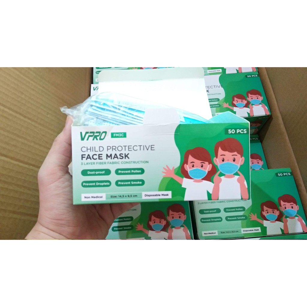 Masker anak 3 ply non medis termurah