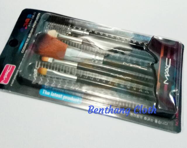 BRUSH MAKE UP SET 5IN1 M.A'C