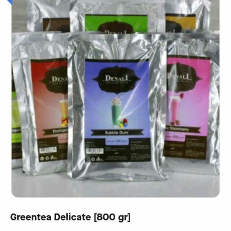 

Green Tea Delicate Denali Frappe Powder