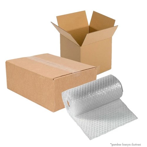 

Extra Bubble Wrap + Kardus Tambahan Packing