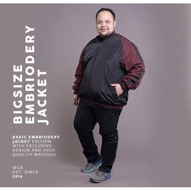 WGB Japanese Samurai Embriodery Jaket Jumbo Big Size XXXL