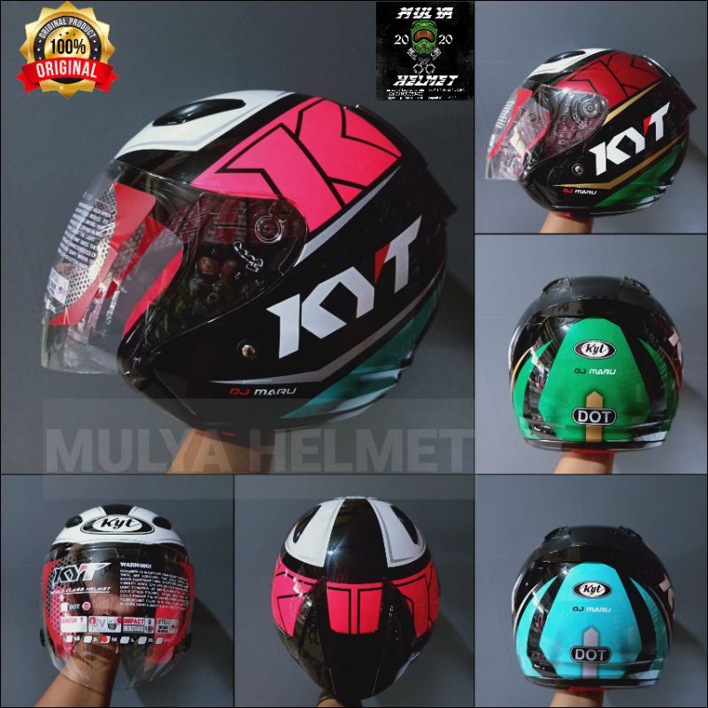 Helm KYT Dj Maru Motif Terbaru