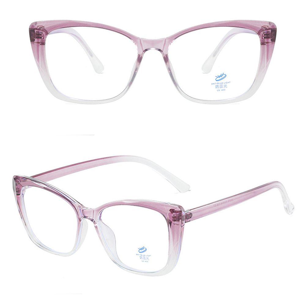 Mxbeauty Anti-Cahaya Biru Kacamata Pria Wanita Perlindungan Anti Radiasi Vision Care Jelly Gradasi Warna Kacamata Optik