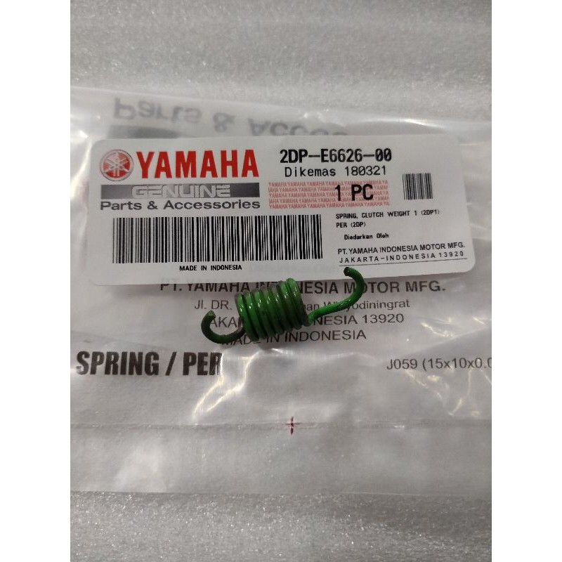 per kampas ganda original Yamaha untuk motor Nmax. 2dp-e6626-00