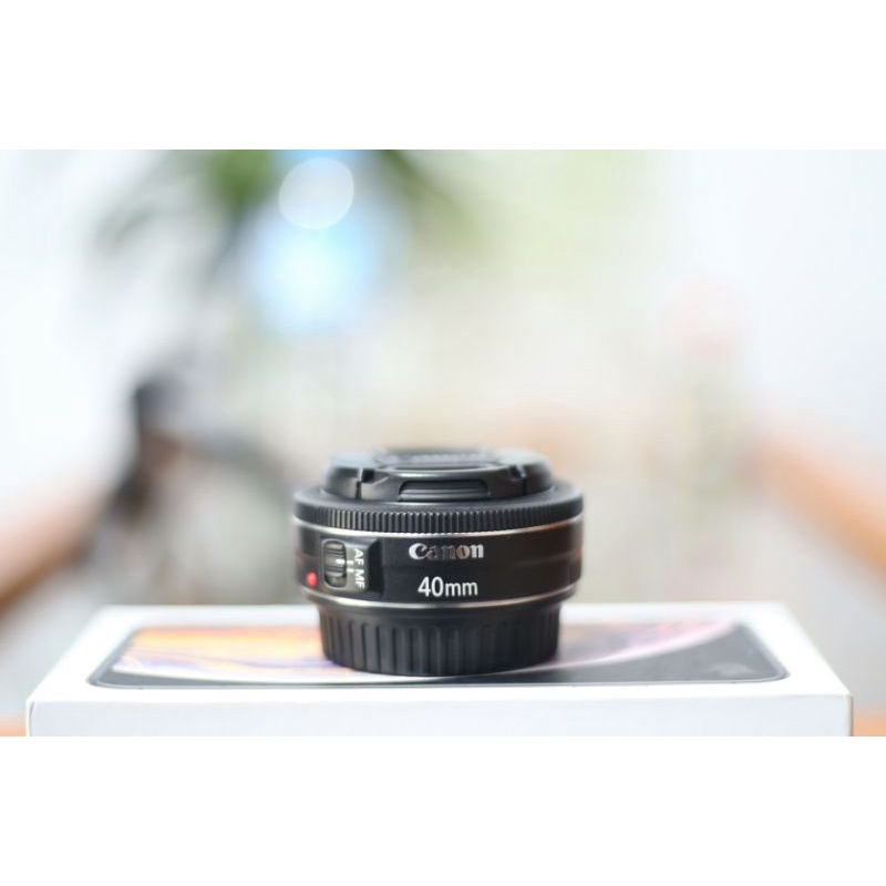 LENSA CANON 40MM F2.8 MULUS NO MINUS MINUS