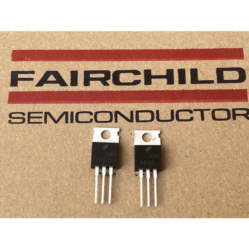 Transistor A940 + C2073 fairchild A 940 C 2073