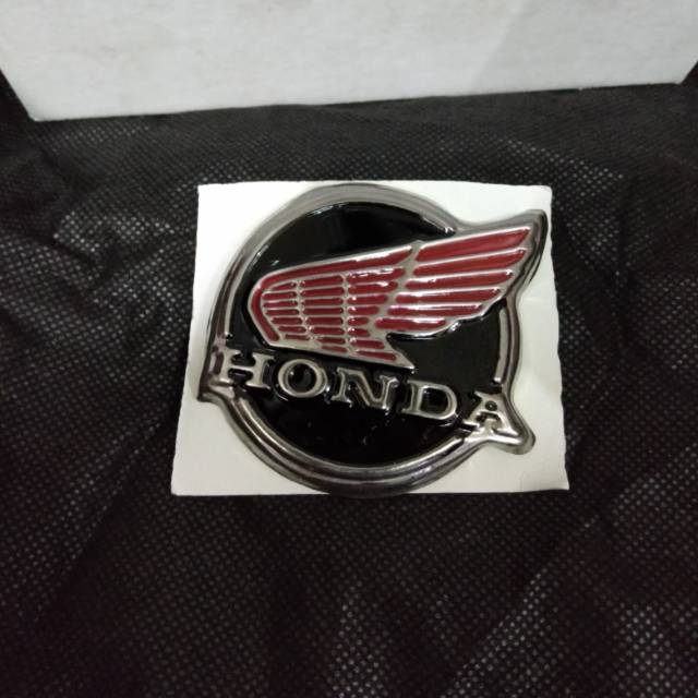 Jual [BISA COD] Emblem Sayap Honda C70 plat press  emblem Dek 