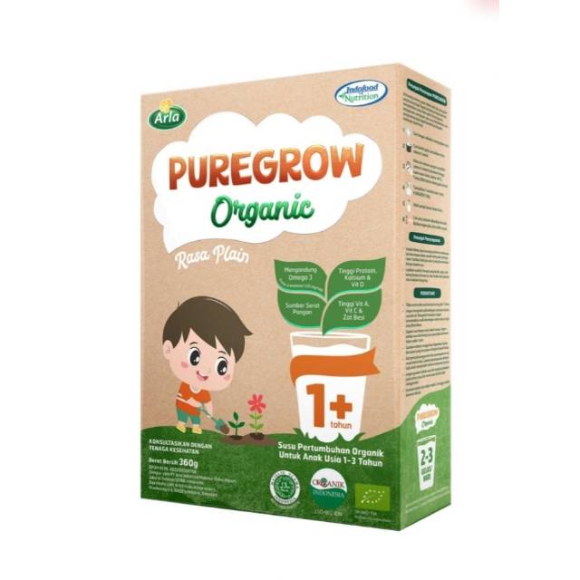 PUREGROW ORGANIC Plain 360Gr