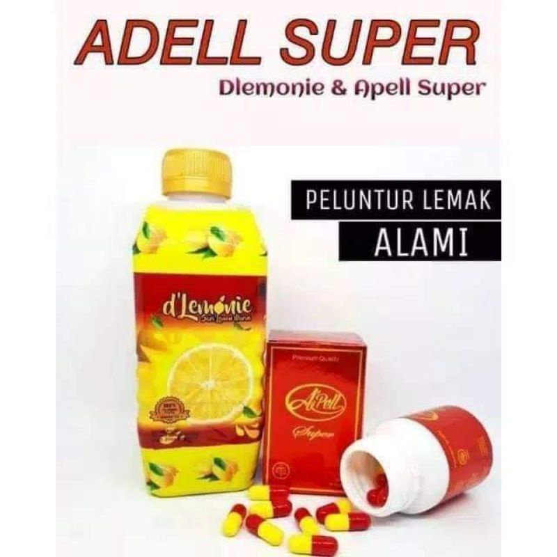 ADELL SUPER 1 BULAN [COD] - PELANGSING 100% HERBAL ALAMI ASLI