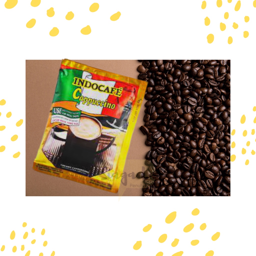 Kopi Indocafe Cappuccino Sachet 25 gram