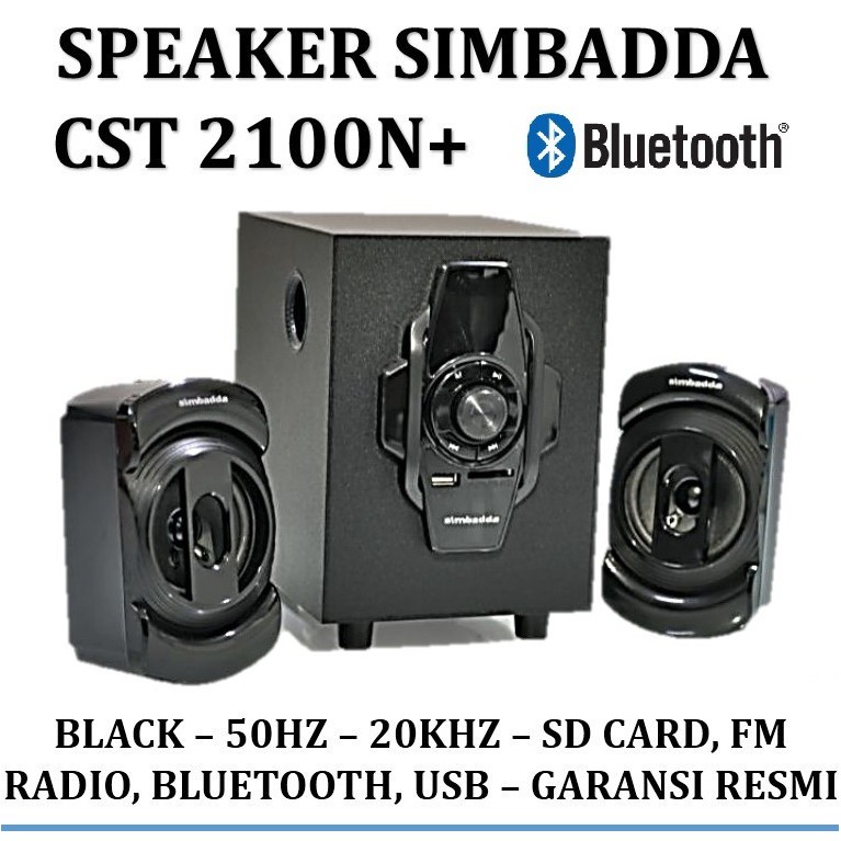 Simbadda CST 2100N+ / Speaker Simbadda CST 2100N+ Bluetooth, FM Radio, USB