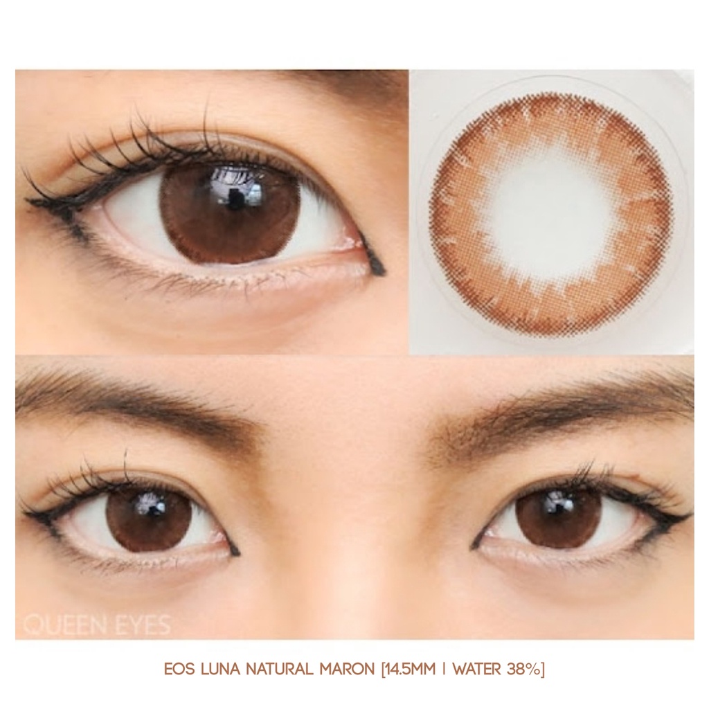 MIKHAYLOVESHOP Softlens Luna Natural Maron | EOS