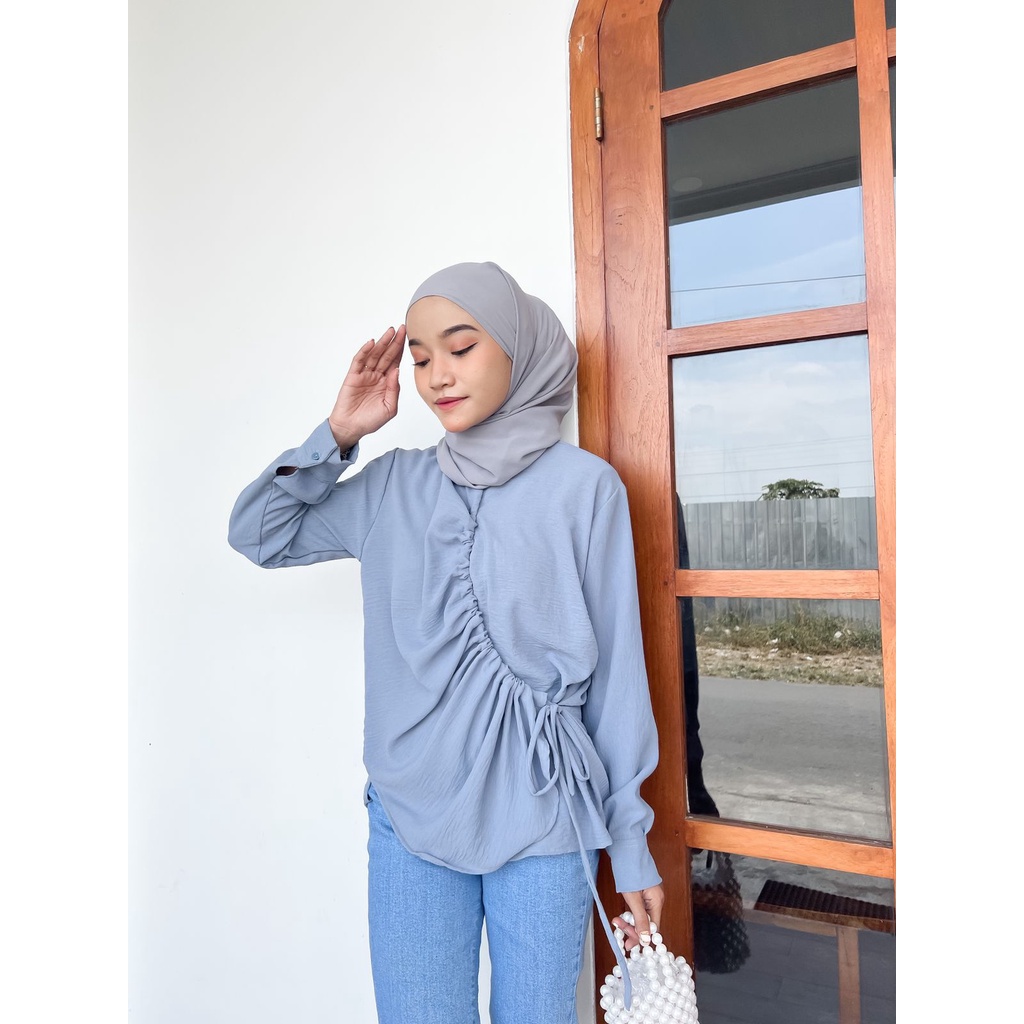 Tatia blouse | atasan wanita | blouse wanita