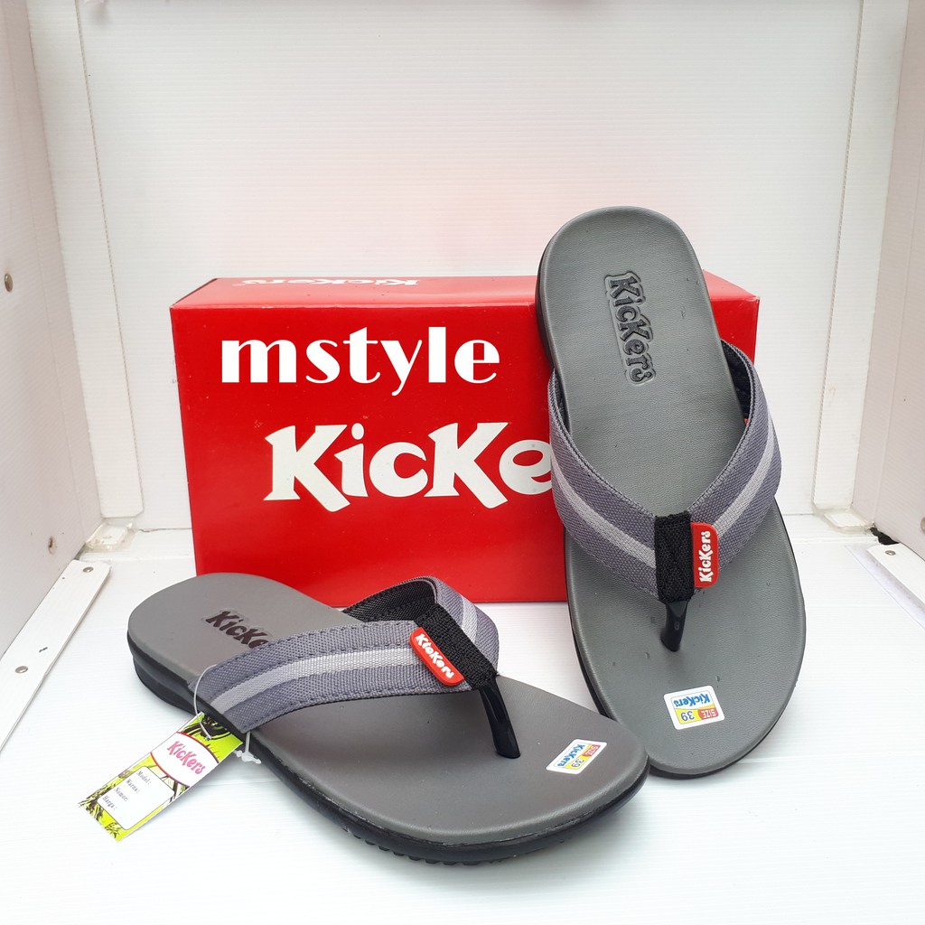 sendal jepit pria terbaru / sandal pria kasual / sandal pria kickers /mstyle-7
