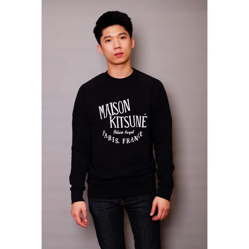 MAISON KITSUNE ROYAL PALAIS CREWNECK