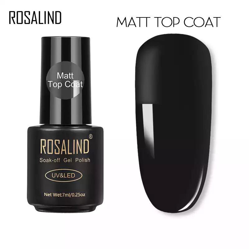 ROSALIND Matte Coat Gel UV LED / Kutek / Cat Kuku