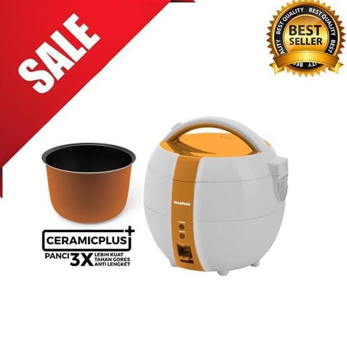 (READY COD) MagiCom Lapis Keramik / Rice Cooker 1.2L Maspion CUCI GUDANG