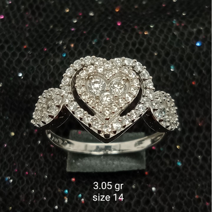 Cincin Emas 17K - 3.05 gr Kadar 750 - 605