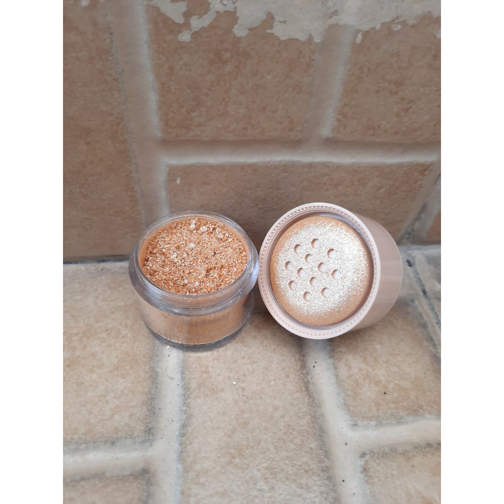 ONLY BEAUTY Highlighter Cair Glitter Shimmer Longlasting POWDER HIGHLIGHT NATURAL GLOW