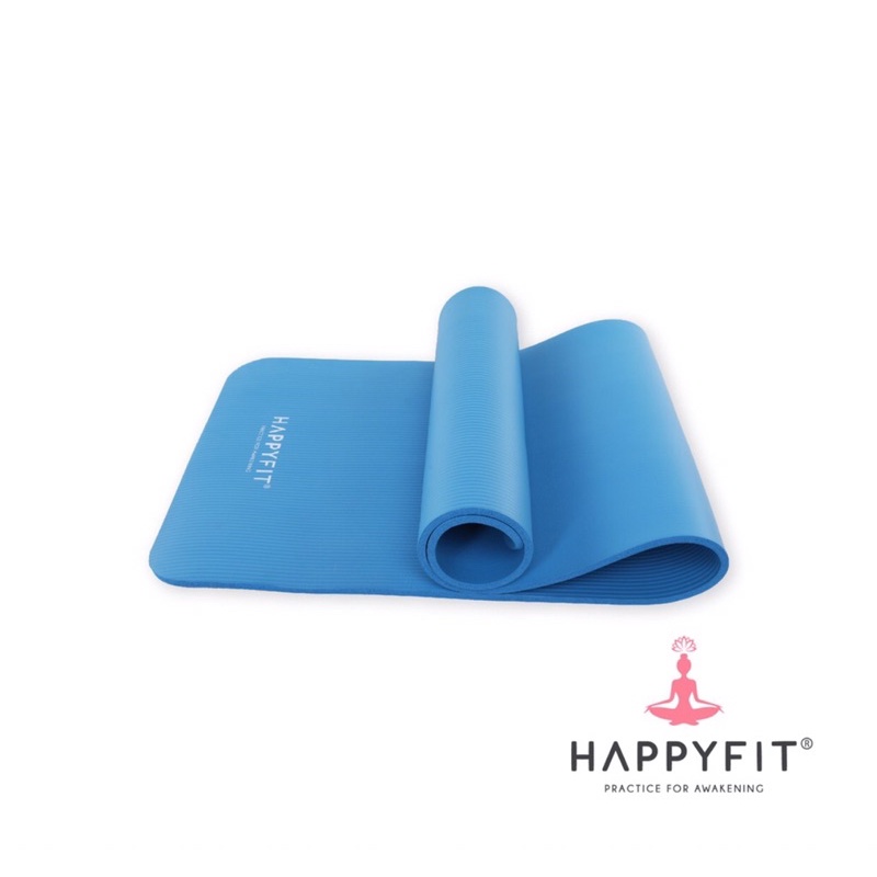 Happyfit Matras Olahraga NBR 10MM /Exercise/Gym Mat INCLUDE STRAP / Matras Yoga Termurah